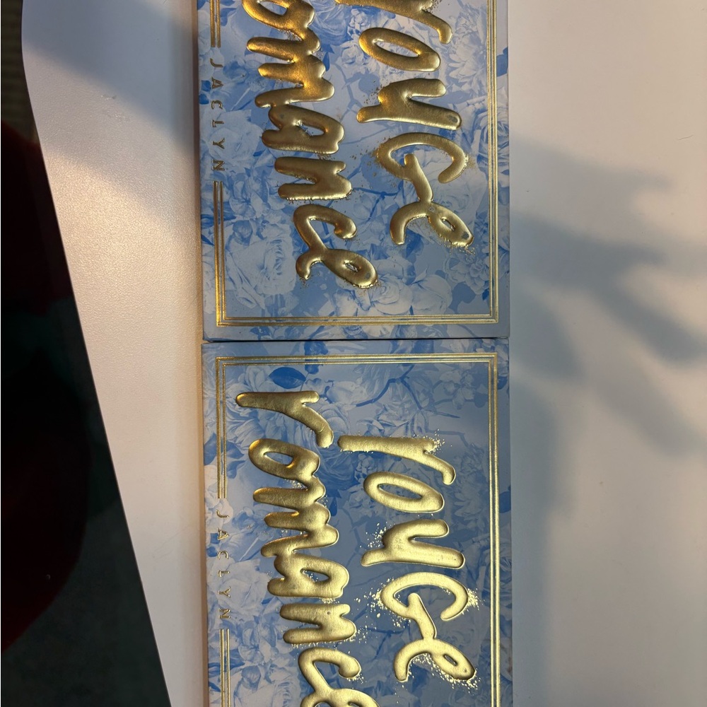 Gold and Blue Decorative Plaques
